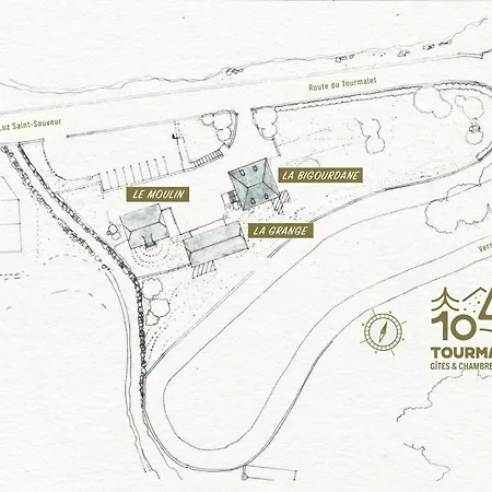 1040 Tourmalet - Et D'hotes Konukevi *